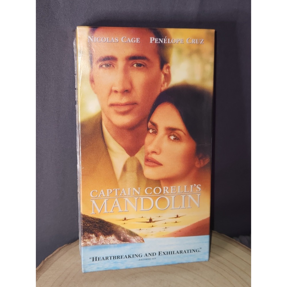 Captain Corelli's Mandolin (VHS, 2001)~NEW SEALED‎